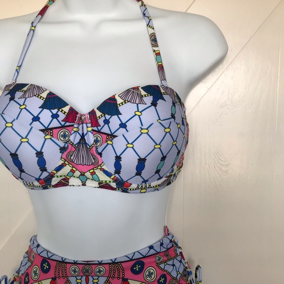 High waisted tribal bikini - Picture 7 of 7